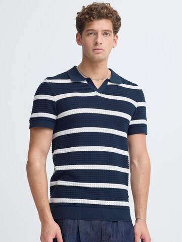 Casual Friday Strickshirt ' CFDahlin ' in Blau