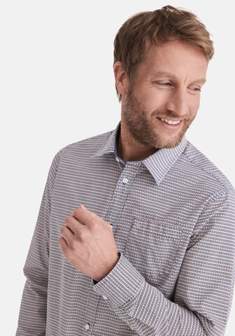 Coupe regular Chemise 'Hugh' Stooker Men en bleu