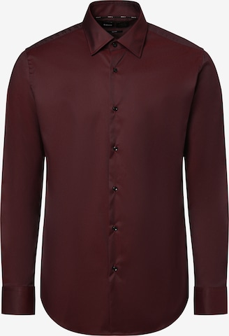 Chemise BOSS en rouge : devant