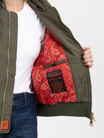 Bombers - Chaqueta de invierno 'NYAKO WOMEN' en verde