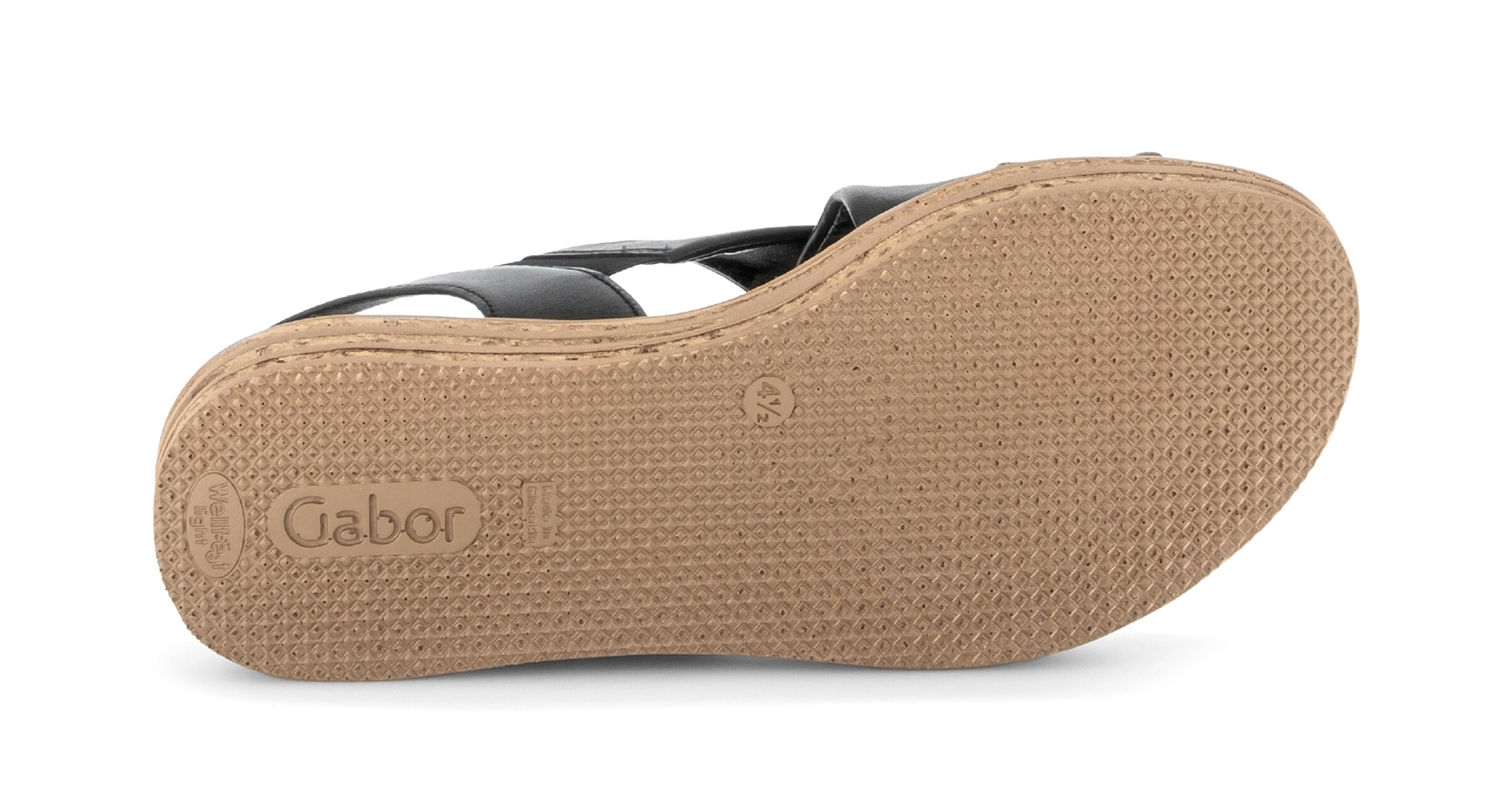 GABOR Riemensandale in Schwarz