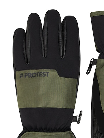 PROTEST Sporthandschoenen 'PRTRAZOR' in Groen