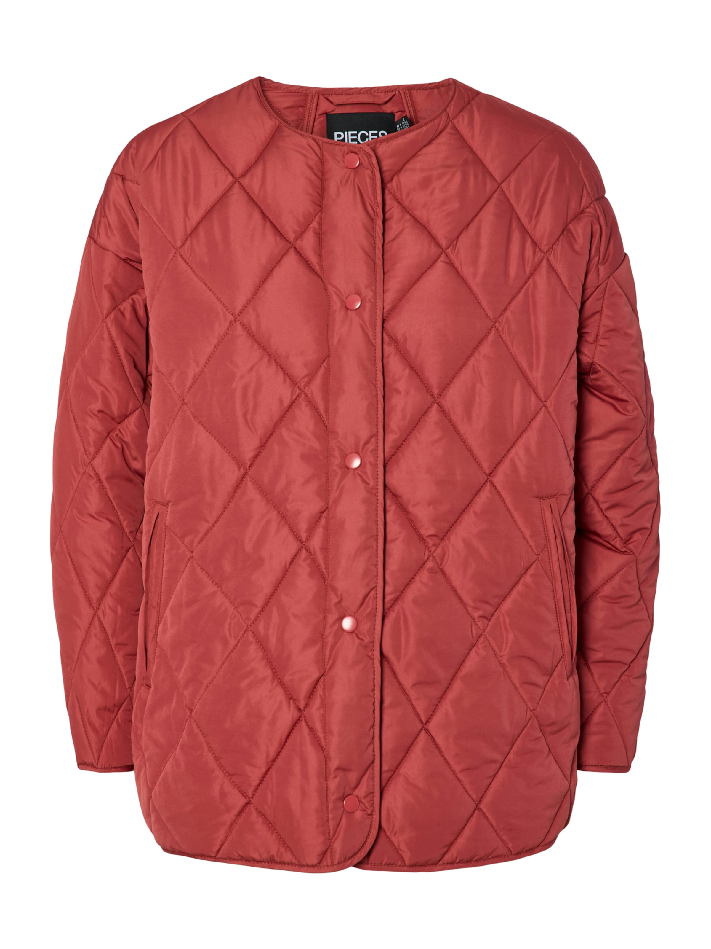 Giacca di mezza stagione 'PCStella' di PIECES in rosso: frontale