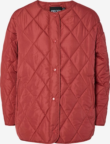 Veste mi-saison 'PCSTELLA' PIECES en rouge : devant