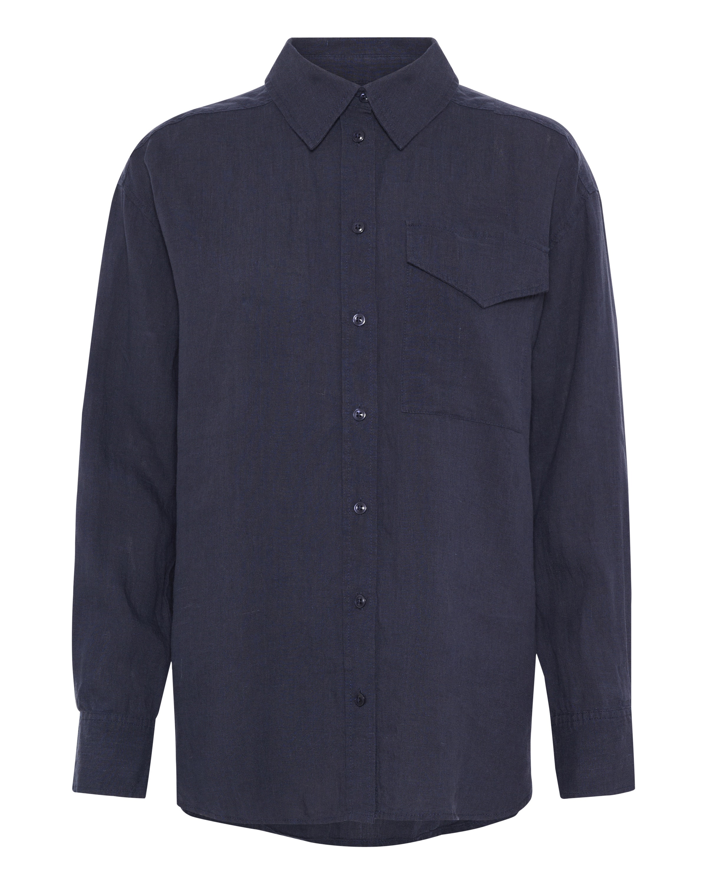 Part Two Bluse 'NuvinPW' i blå: forside