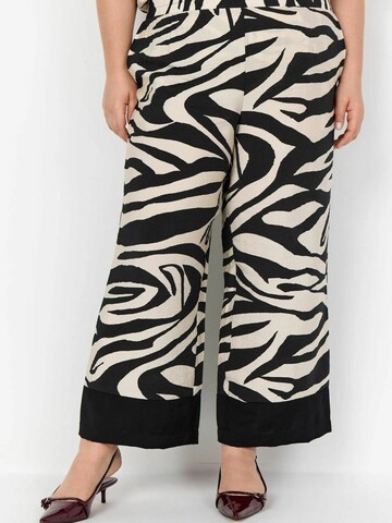 Regular Pantalon 'Luana' Wasabi Concept en noir : devant
