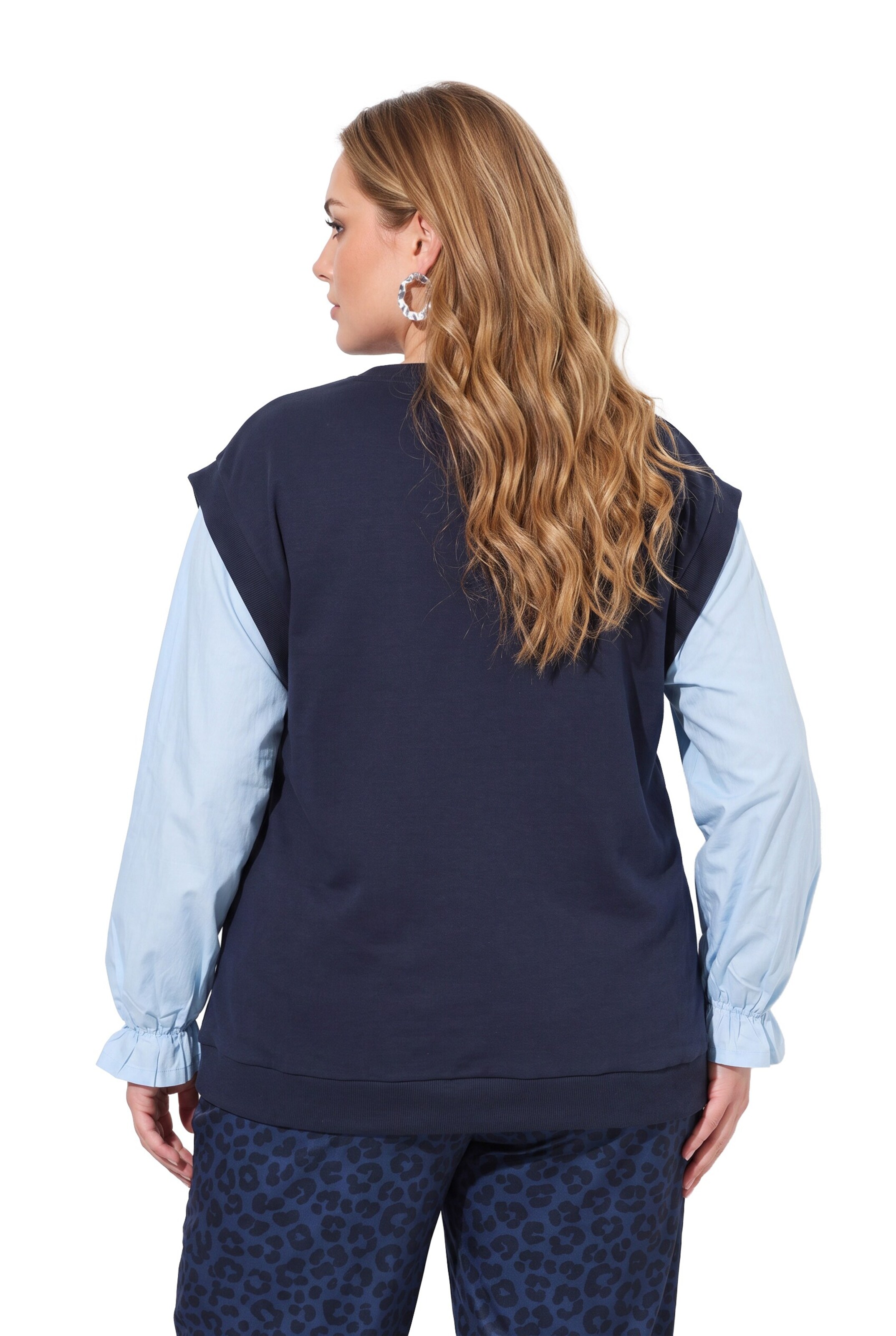 MIAMODA Sweatshirt in Blauw