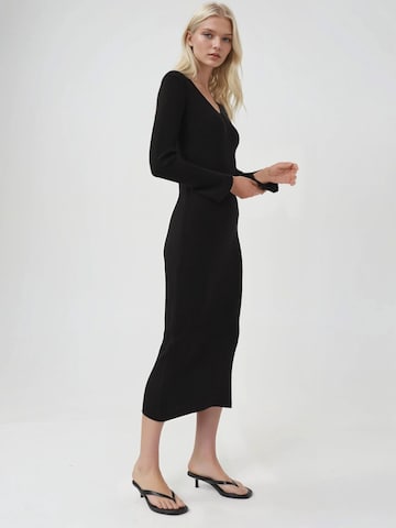 Abito in maglia 'Strickkleider' di My fashion in nero: frontale