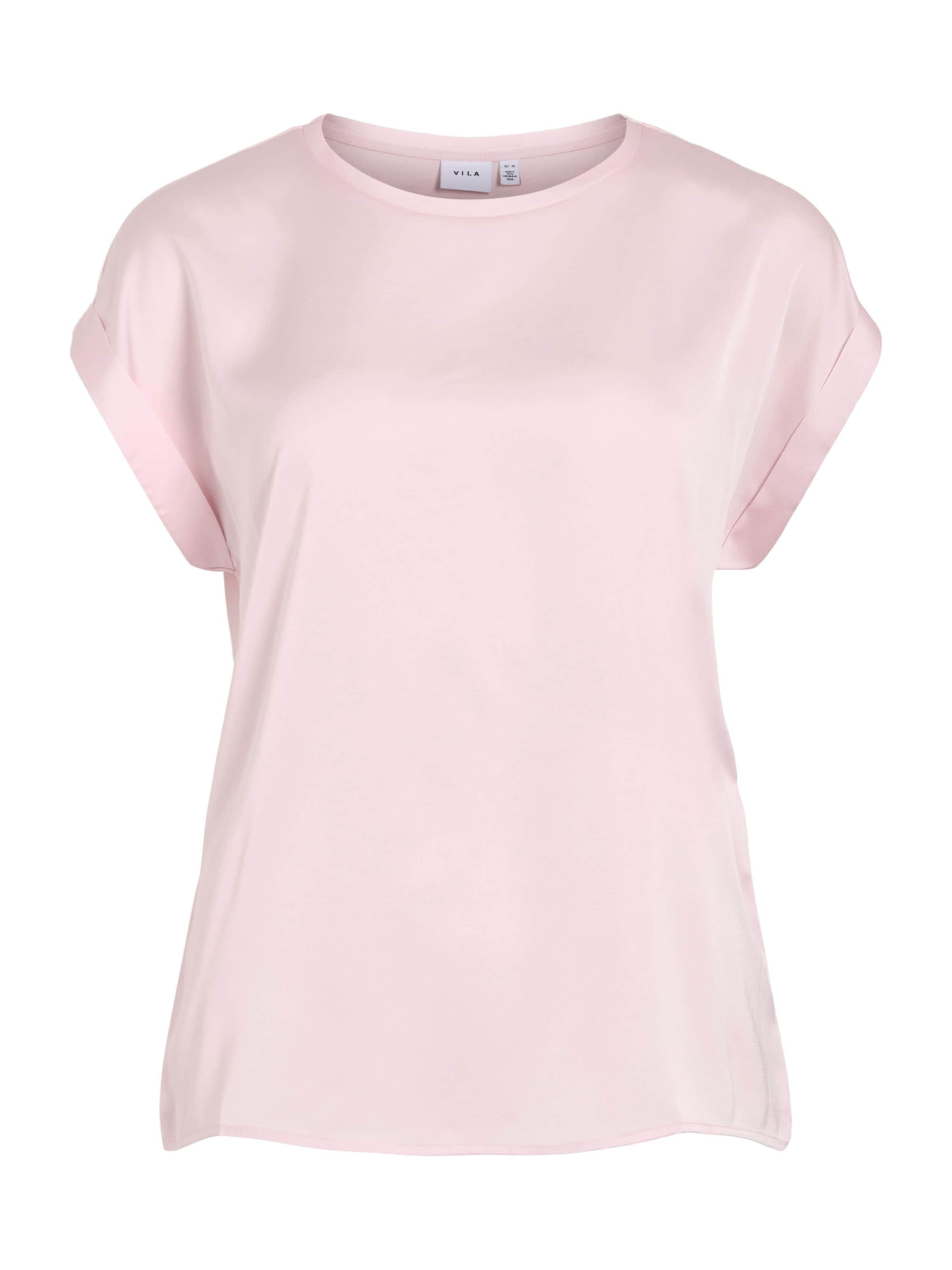 VILA Тениска 'VIELLETTE' в розово: отпред