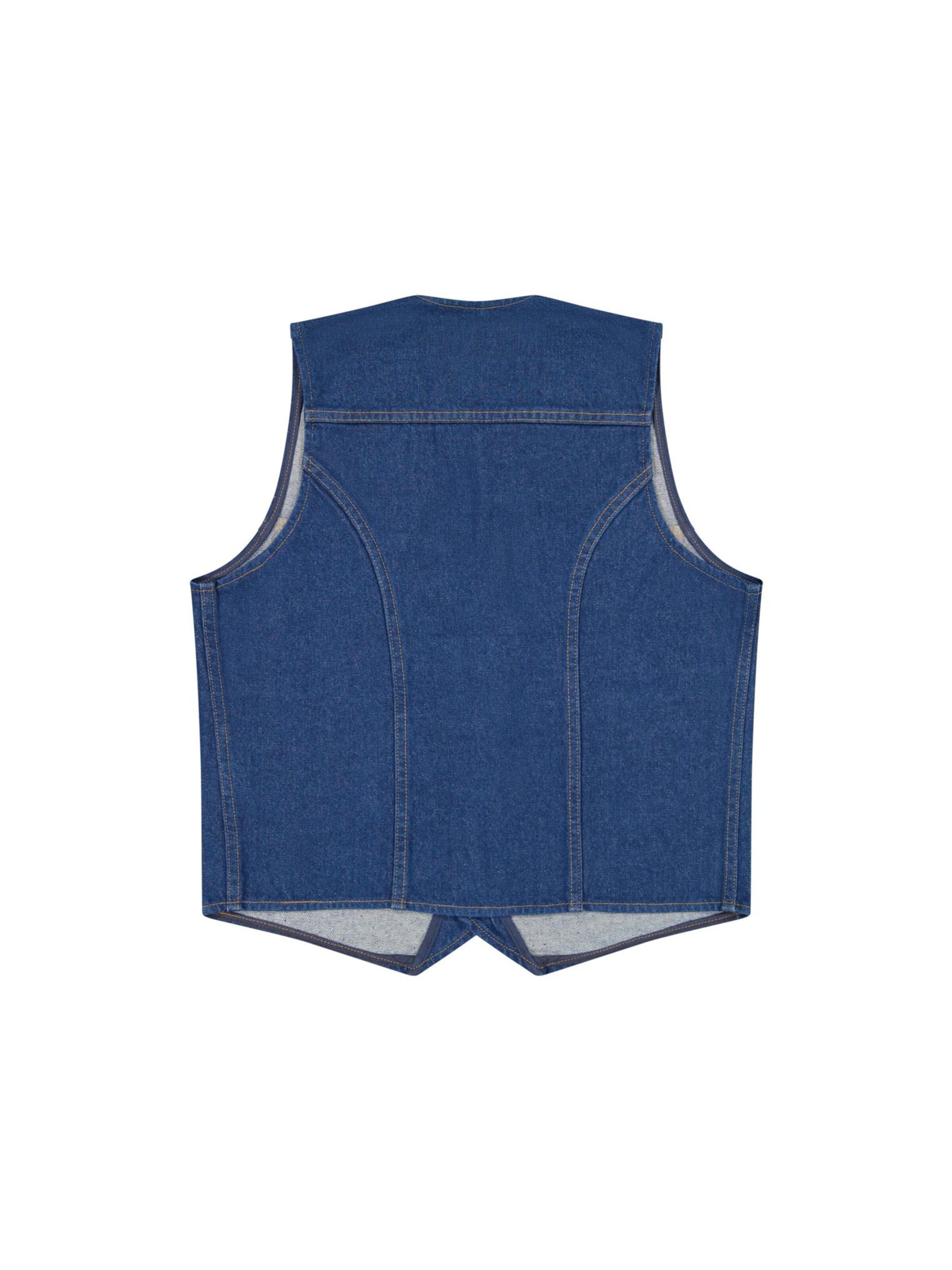 Gilet 'Cowboy Cut' di WRANGLER in blu