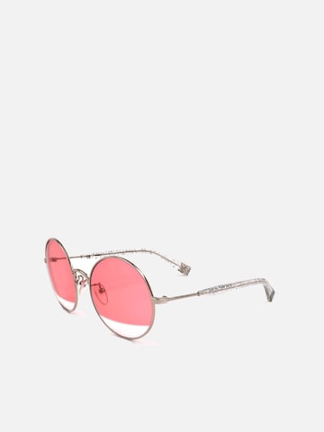 FURLA Sunglasses 'Furla SFU235 Shiny palladium 56/20/135 Women Sunglasses' in Pink