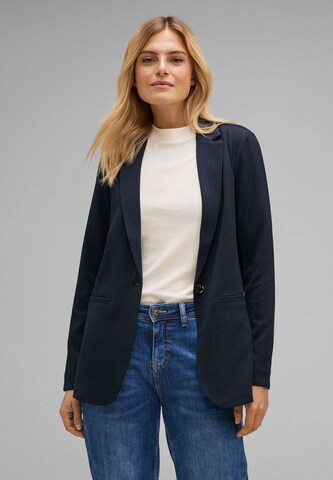 STREET ONE Blazer in Blue: front