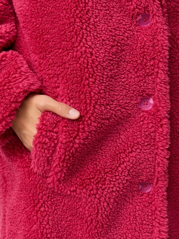 Threadbare Tussenmantel 'Bear' in Roze