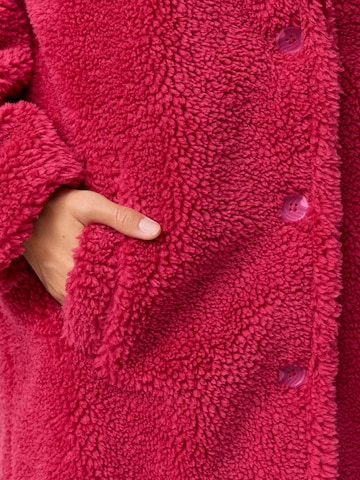 Threadbare Kevad-sügismantel 'Bear', värv roosa