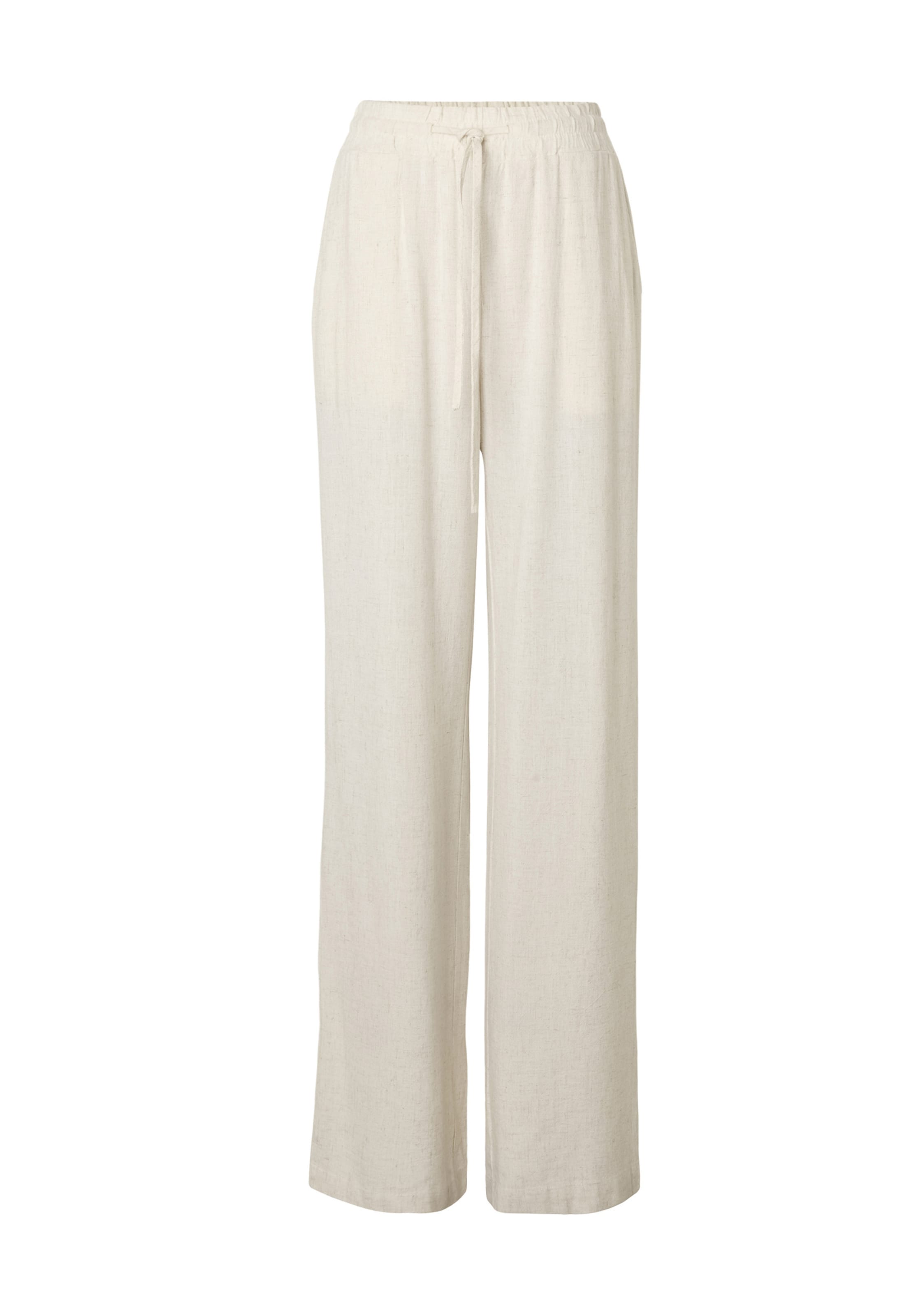 Estelou Pants in Beige: front