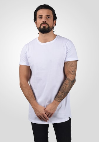 Maglietta 'Longo' di !Solid in bianco: frontale
