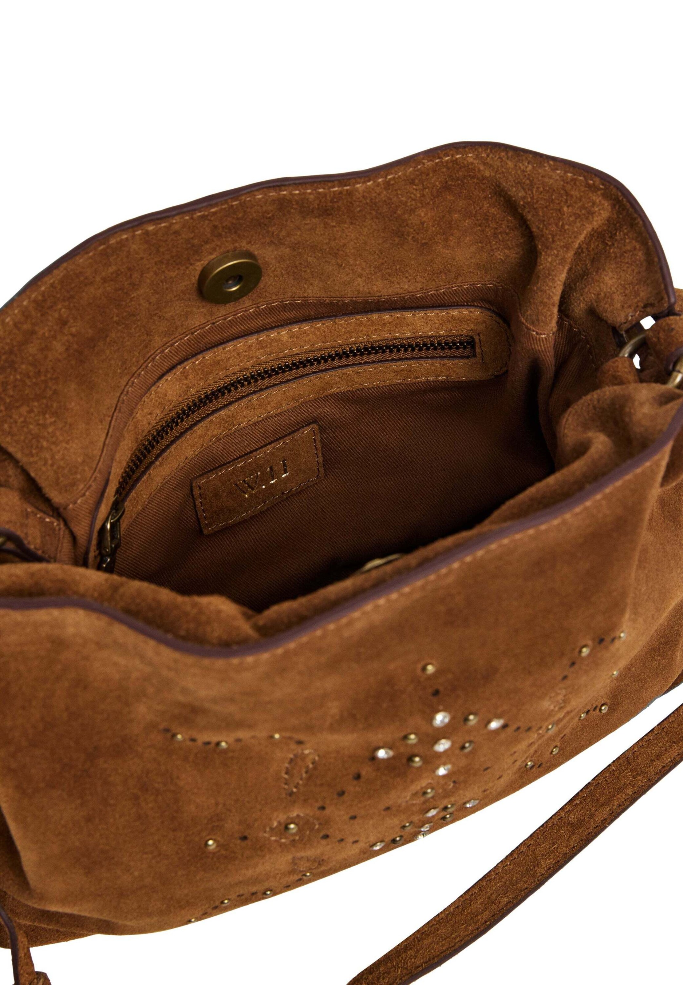 Pepe Jeans - Bolso saco 'Zeltia' en marrón