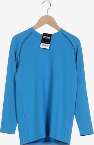 COLUMBIA Langarmshirt M in Blau: predná strana