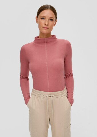 s.Oliver - Camiseta en rosa: frente