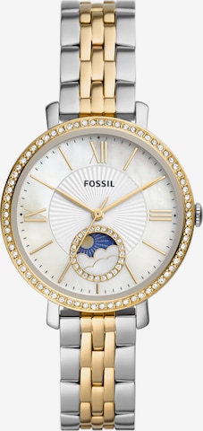 FOSSIL Αναλογικό ρολόι σε ασημί: μπροστά