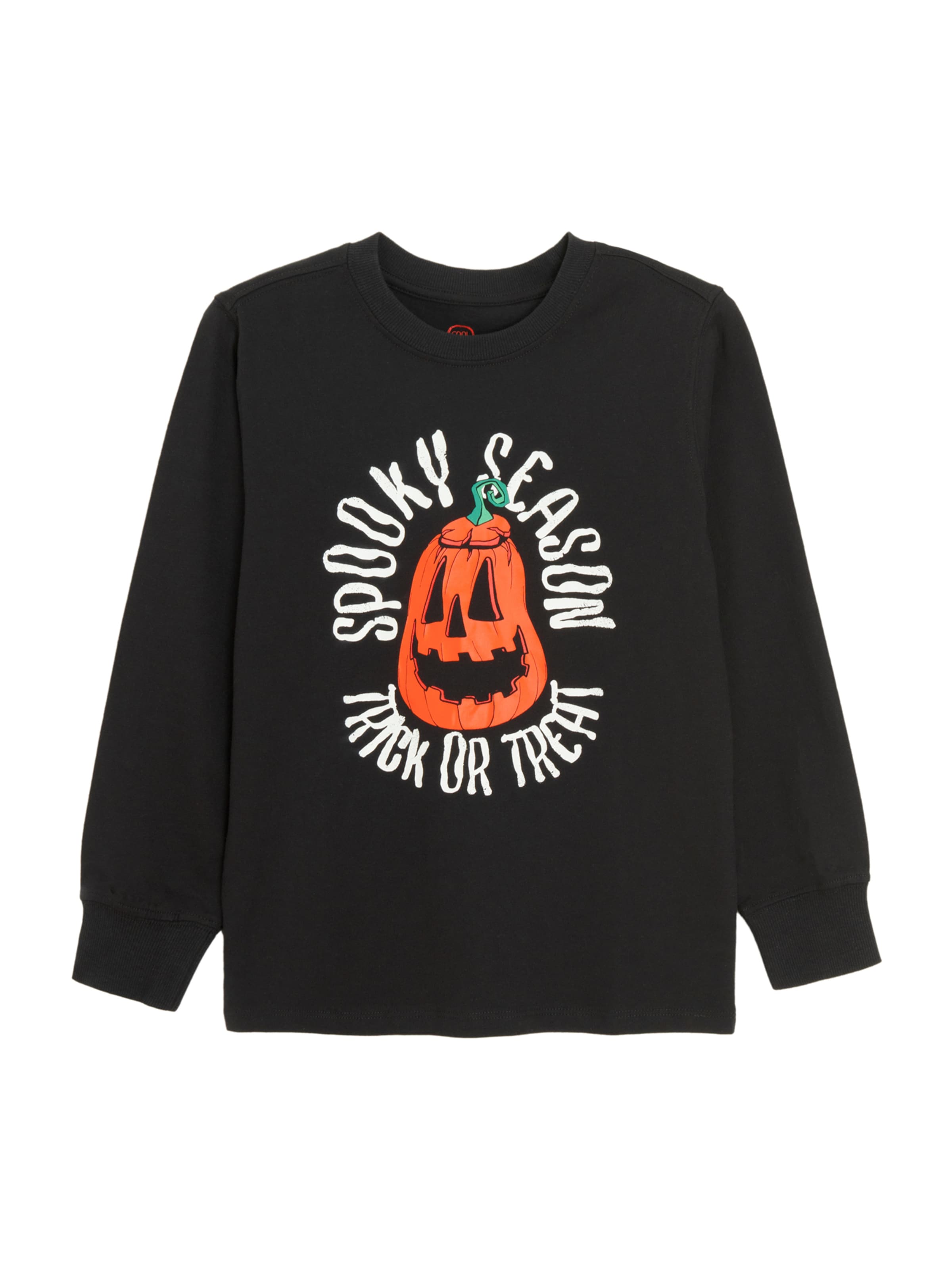 Cool Club Collegepaita värissä musta: etupuoli