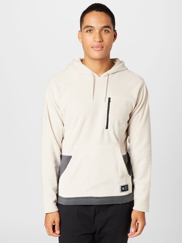 Pull-over de sport 'SANTA' Hurley en beige : devant