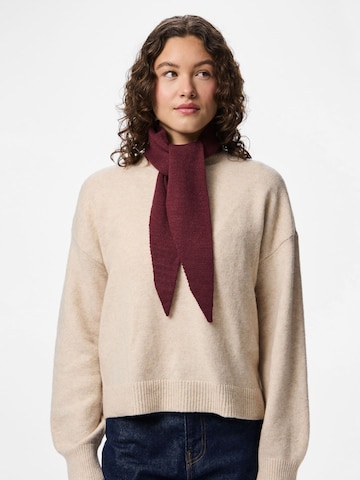 PIECES Scarf 'PCKomma' in Red