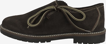 Chaussure à lacets 'Marco' Krüger Buam en marron : devant