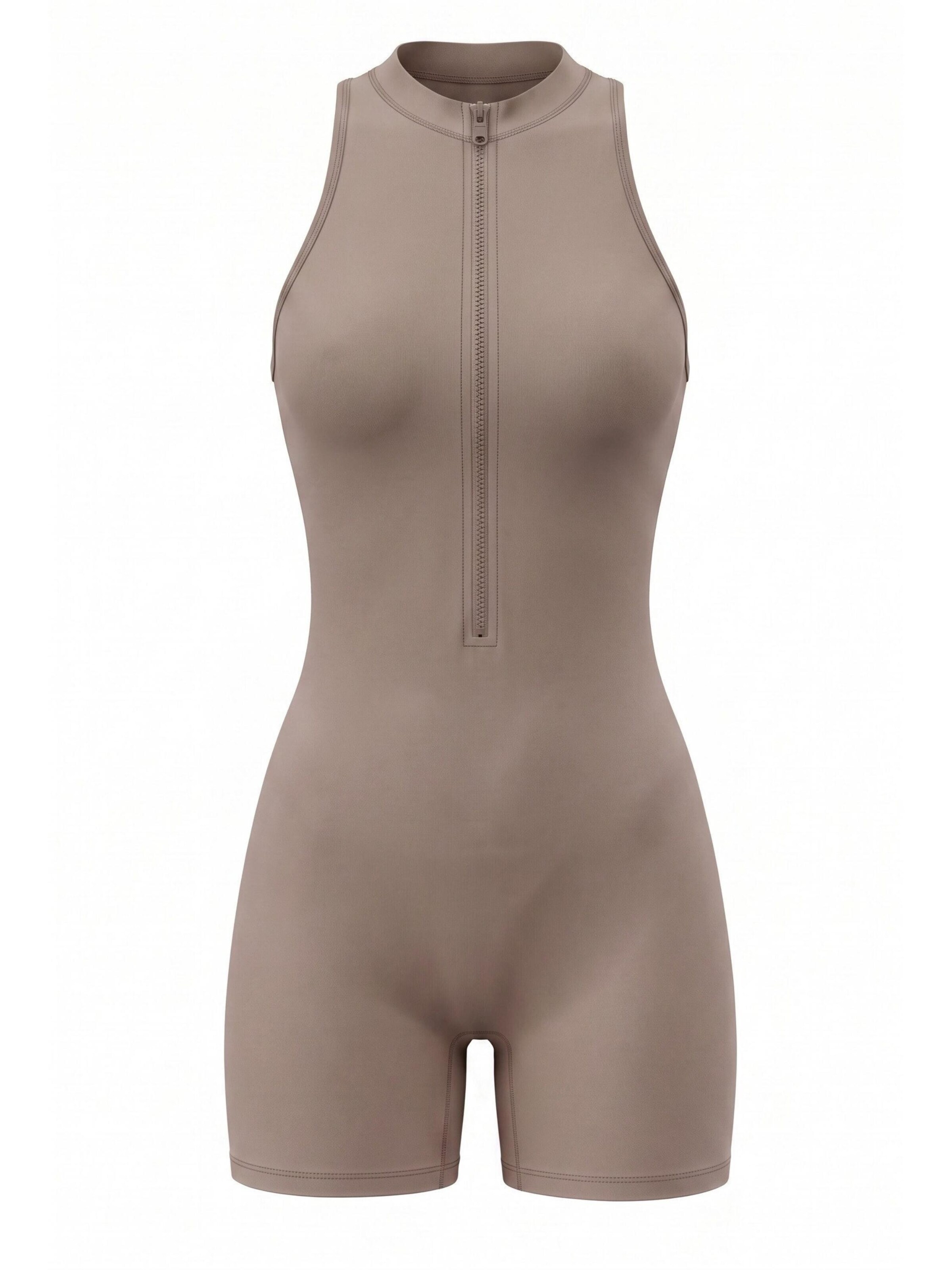 FemmeTone Jumpsuit 'Briseida'‌‌‌‌‌ in Beige: Vorderseite