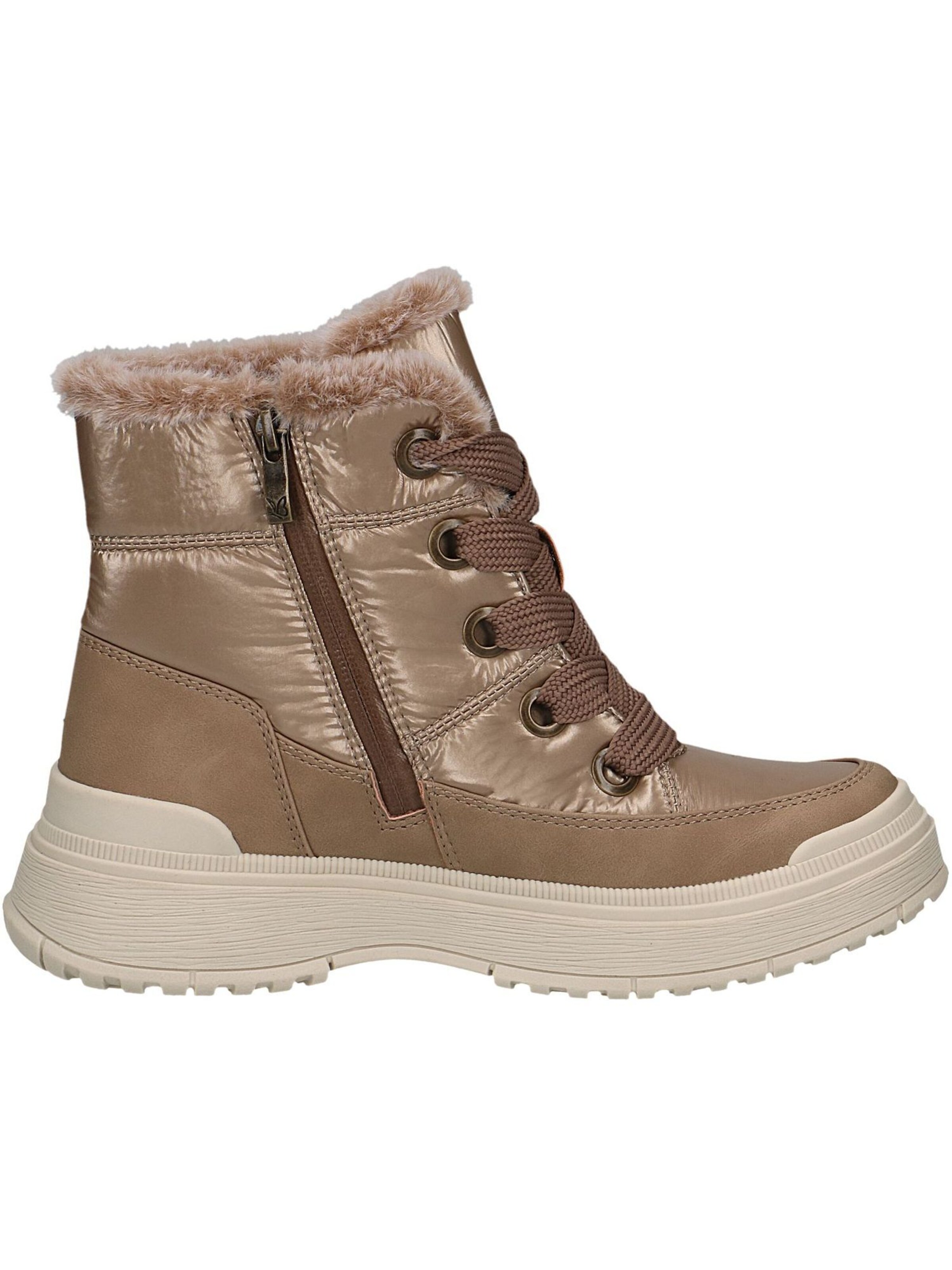 CAPRICE Veterlaarsjes in Bruin