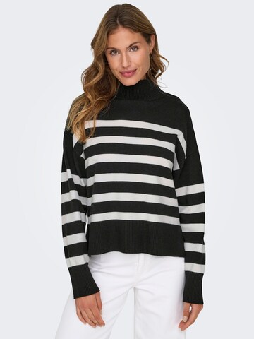 Pull-over 'ONLBari' ONLY en noir : devant