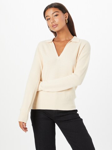 Calvin Klein Pullover in Beige: predná strana