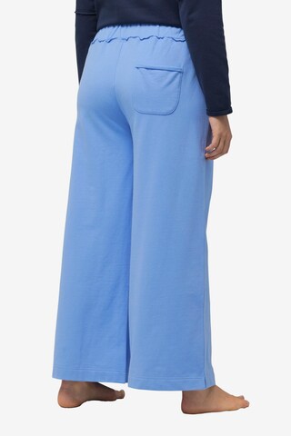 Ulla Popken Wide leg Pants in Blue