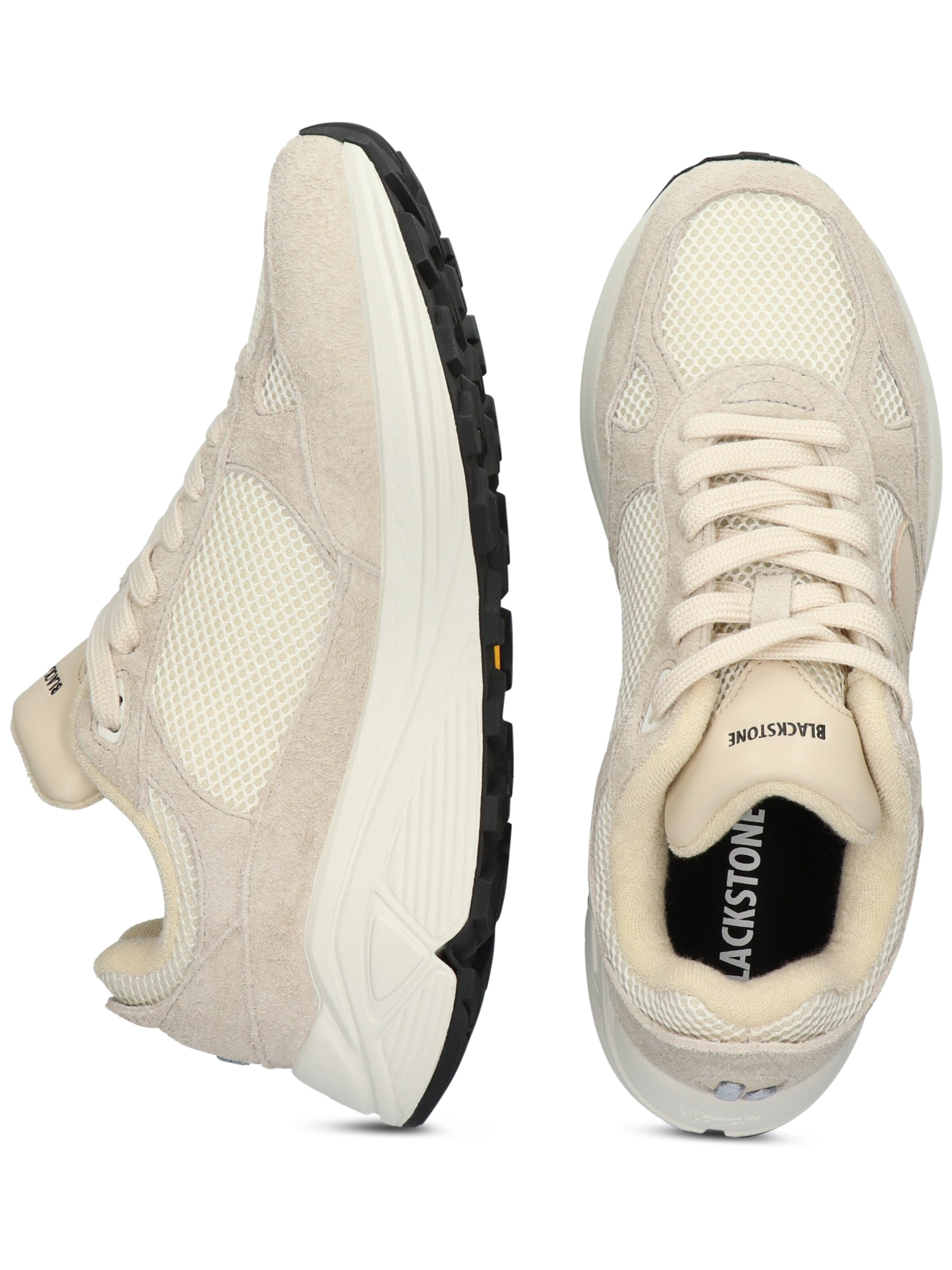 BLACKSTONE Sneakers laag 'V-RILEY' in Grijs