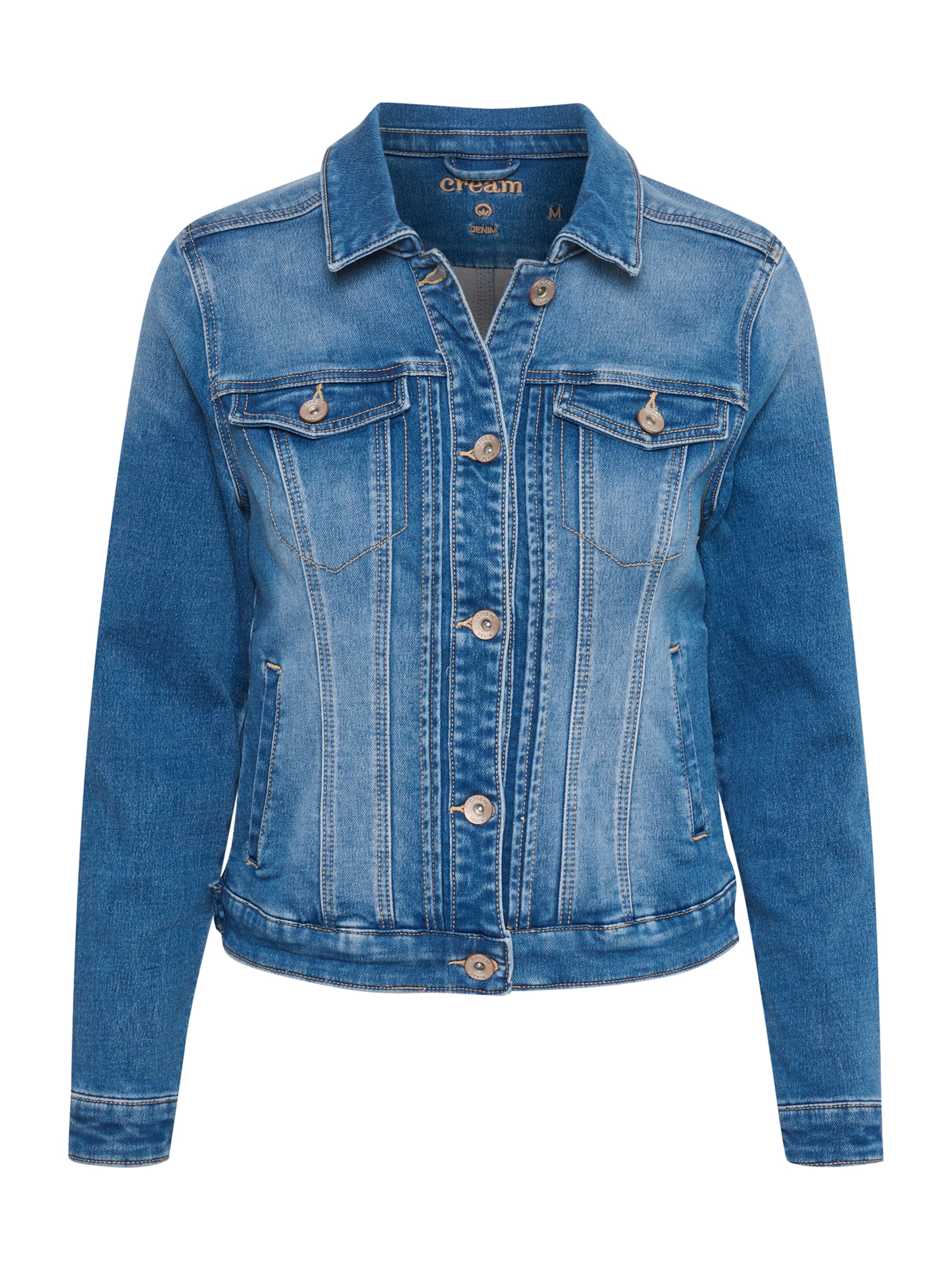 Cream Overgangsjakke 'Rota' i blå: forside