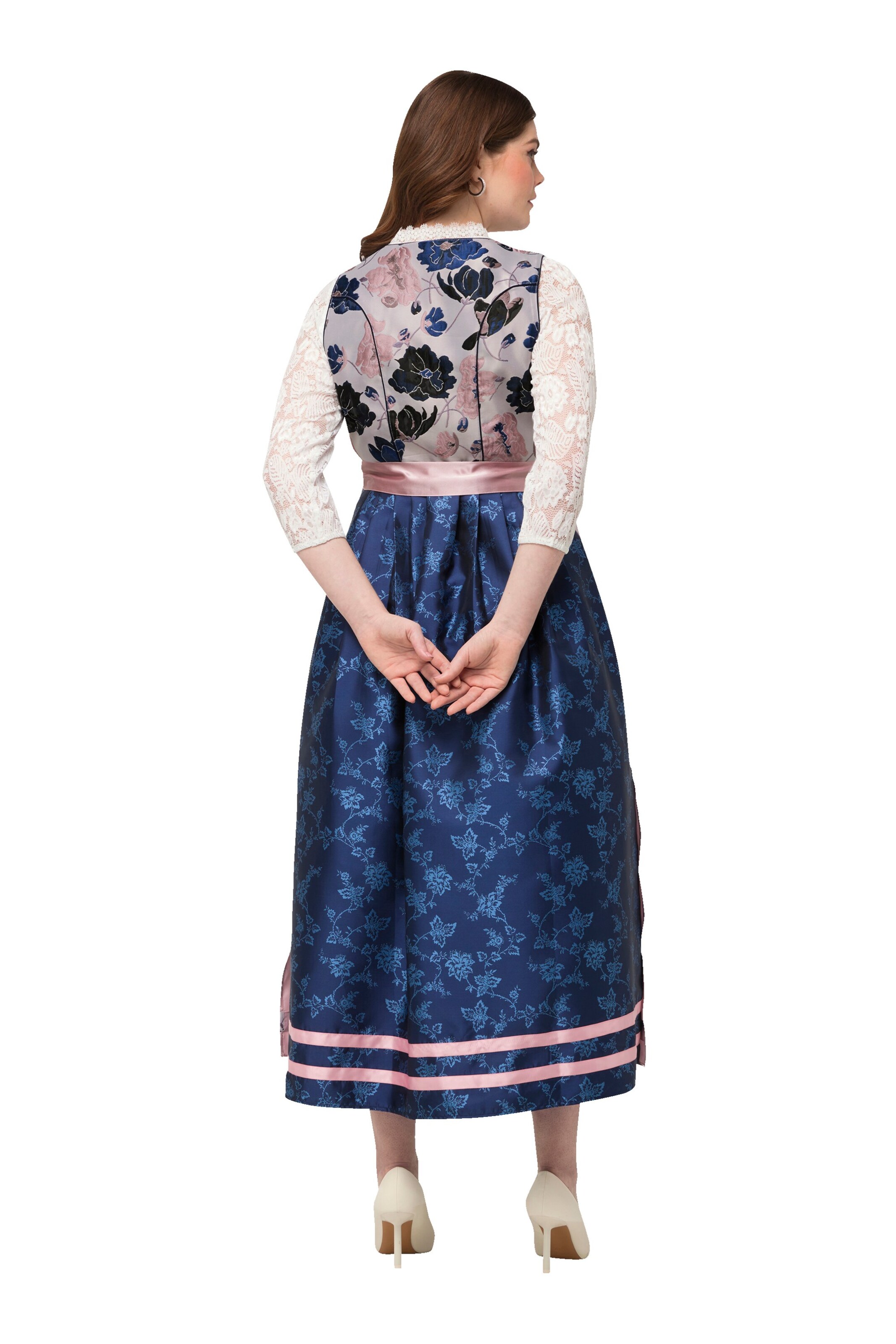 Ulla Popken Dirndl in Roze