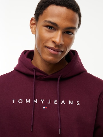 purpurinė Tommy Jeans Megztinis be užsegimo