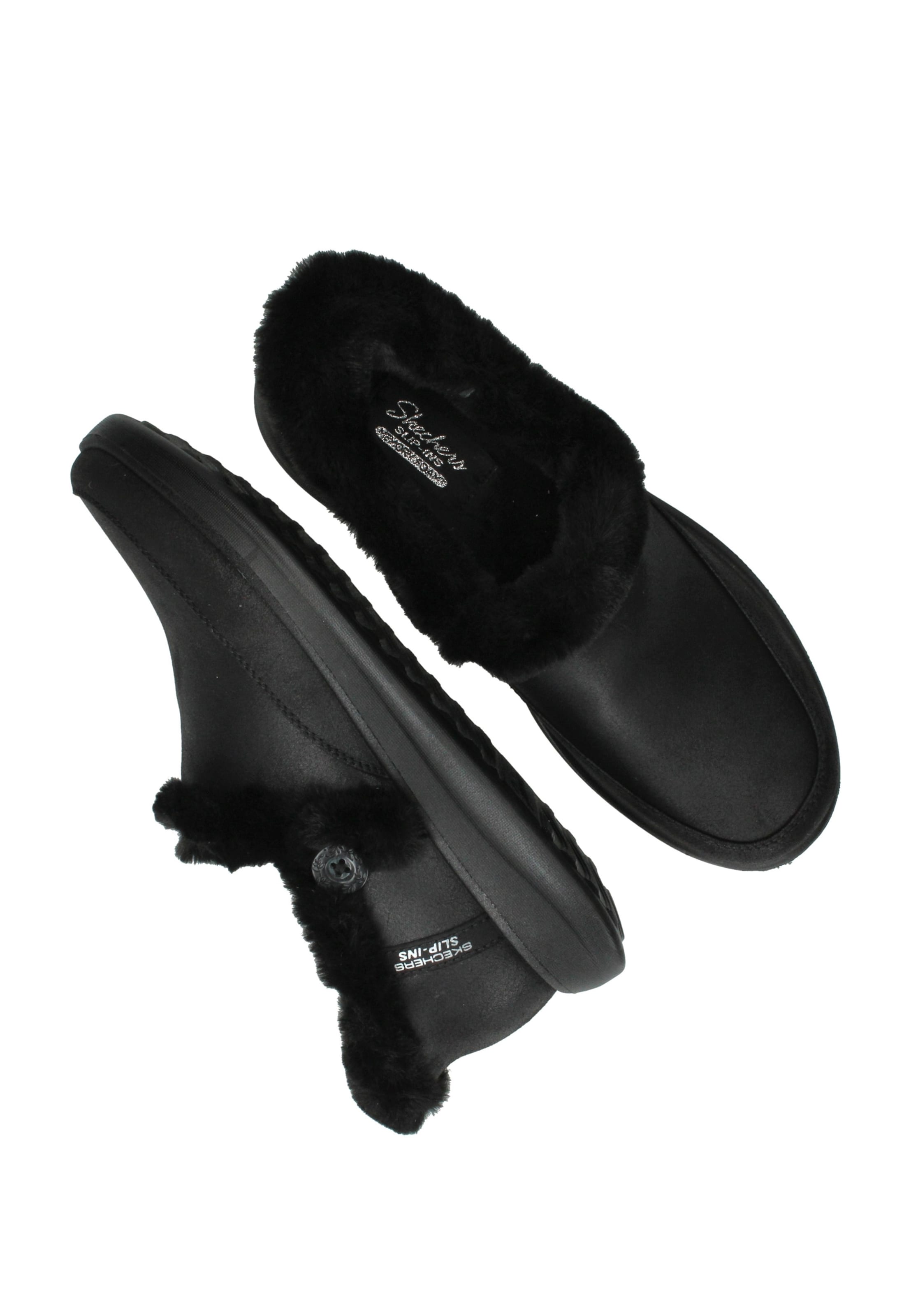 Pantoufle 'Cozy Escape' SKECHERS en noir