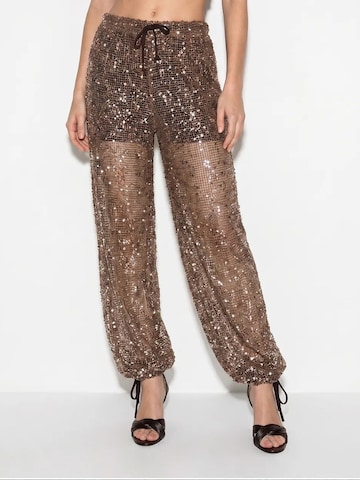 Regular Pantalon 'Hose' Bianco Lucci en marron