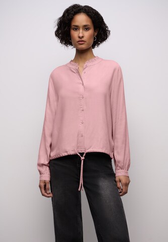 STREET ONE Bluse in Pink: Vorderseite