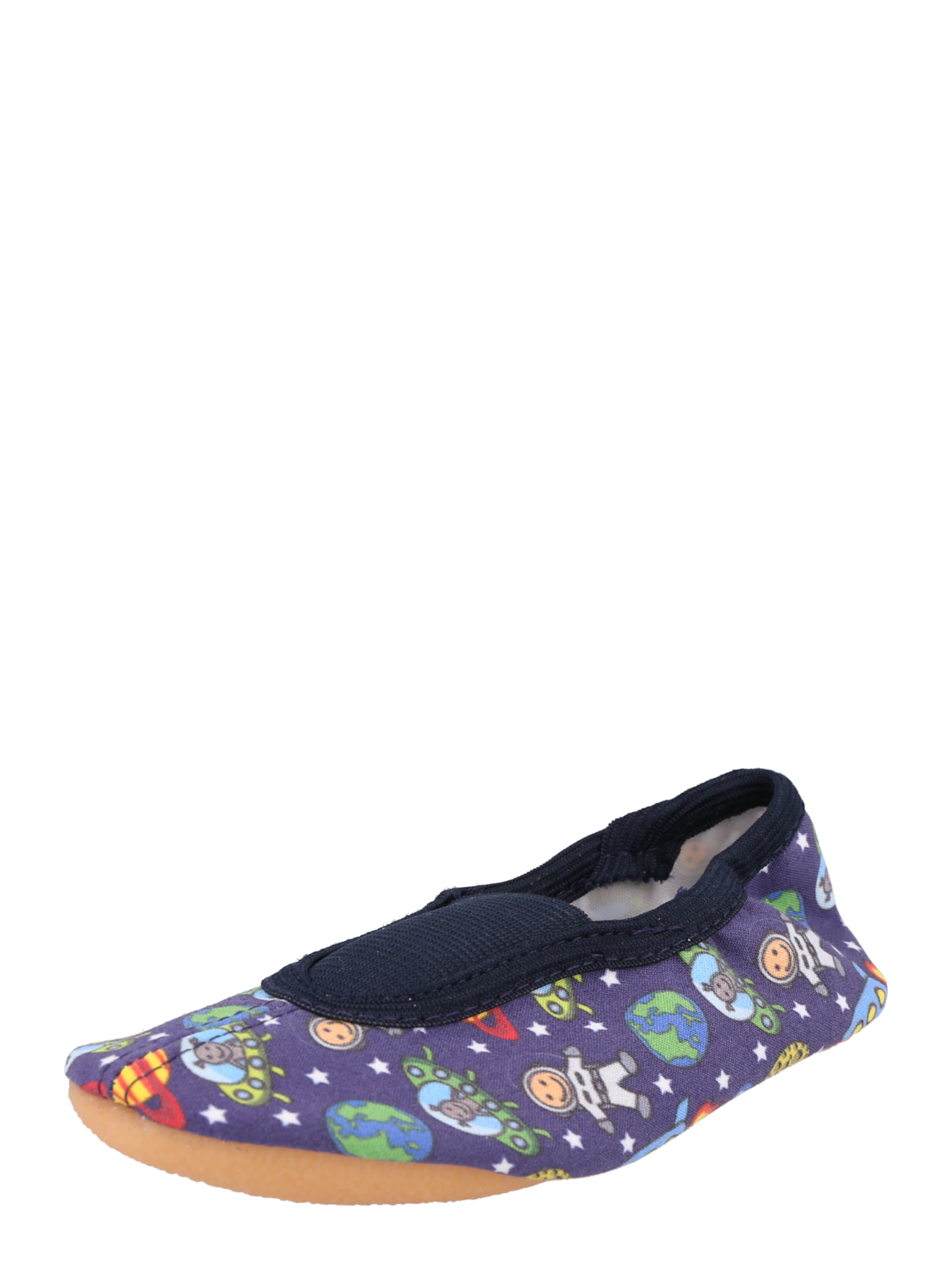 BECK Slipper 'Space' in Blue: front