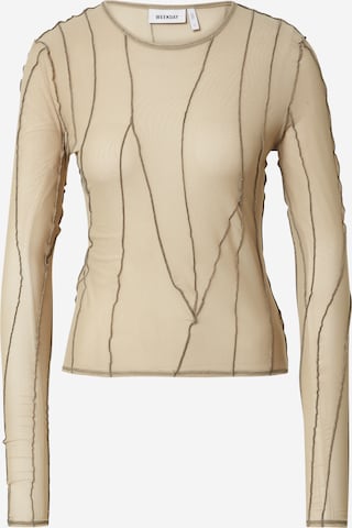 WEEKDAY Blouse in Beige: front