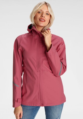 POLARINO Outdoor Jacket in Pink: front