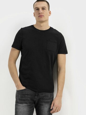CAMEL ACTIVE Shirt in Zwart: voorkant