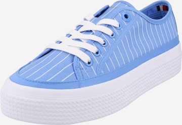 TOMMY HILFIGER - Zapatillas deportivas bajas en azul: frente