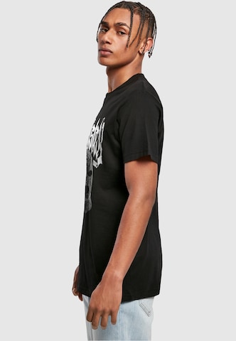 Mister Tee Shirt 'The Gangster In Me Tee' in Black