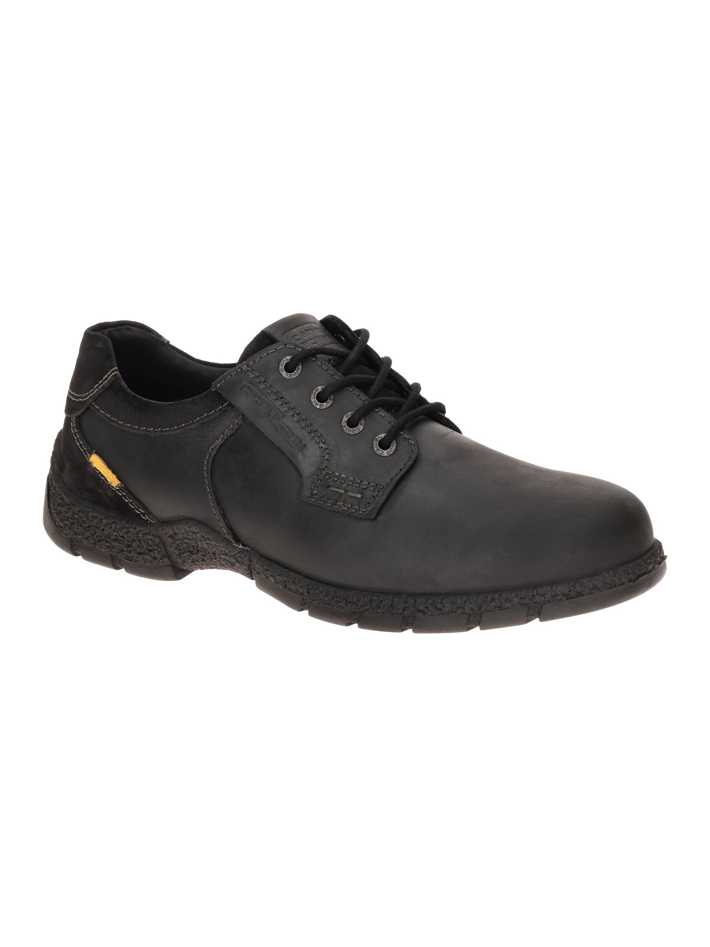 CAMEL ACTIVE Lace-Up Shoes 'Alvar' in Black: front