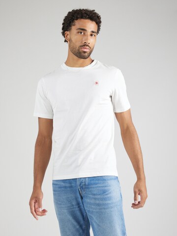 SCOTCH & SODA - Camisa 'Essential' em branco: frente