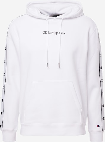 Champion Authentic Athletic Apparel Sweatshirt in White: front