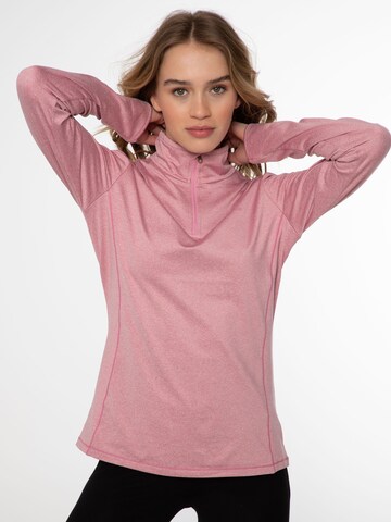 PROTEST Sportsweatshirt 'FABRIZM' in Pink